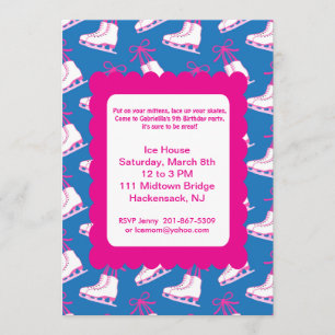 Invitation à la fête d'hiver