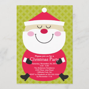 Invitation à la fête d'hiver du Père Noël