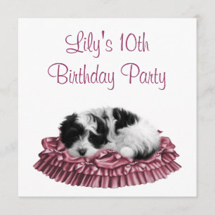 Invitation à la fête du 10e anniversaire de la pet