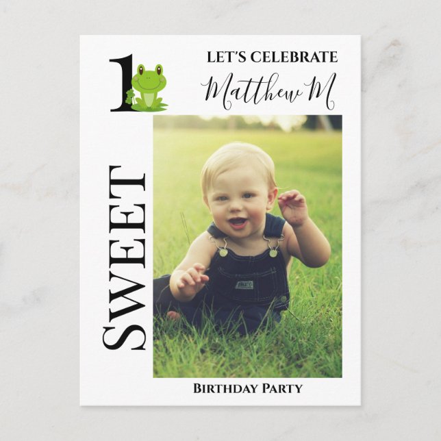 Invitation à la fête du 1er anniversaire de la gre (Devant)