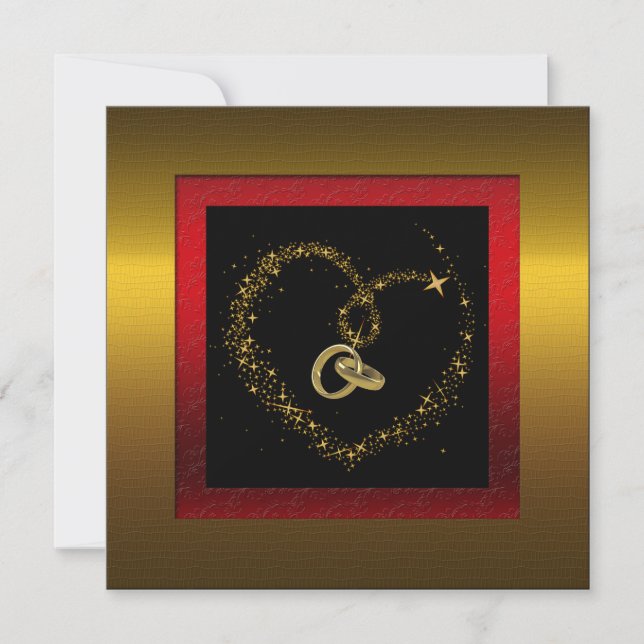 Invitation à la fête du 50e anniversaire de mariag (Devant)