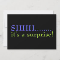 Invitation à la fête du 50e anniversaire surprise