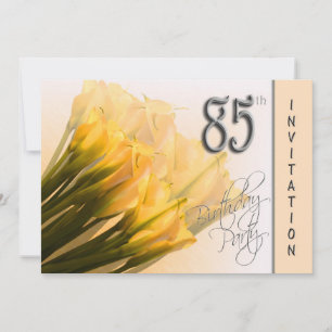 Invitation à la fête du 85e anniversaire - Calla L