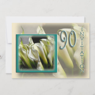 Invitation à la fête du 90e anniversaire - Callas 
