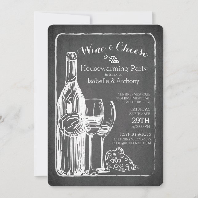 Invitation à la Fête du Chauffage du Vin et du Fro (Devant)
