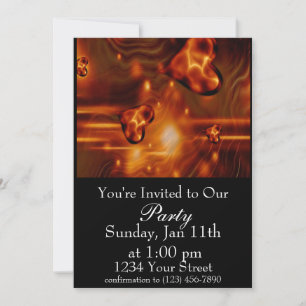 Invitation à la fête du cœur de flamme