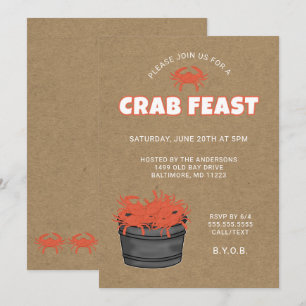 Invitation à la fête du crabe