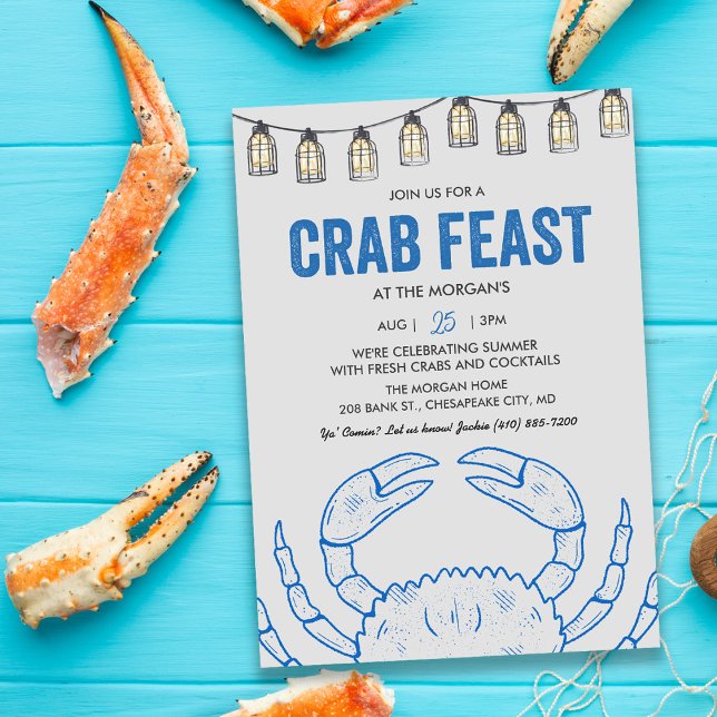 Invitation à la fête du crabe (Créateur téléchargé)