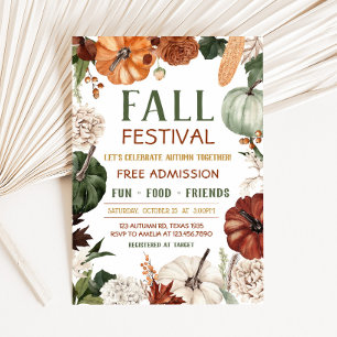 Invitation à la fête du festival d'automne de citr