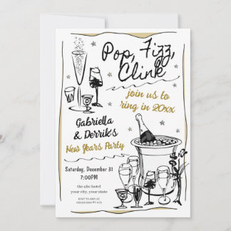 Invitation à la fête du Nouvel An