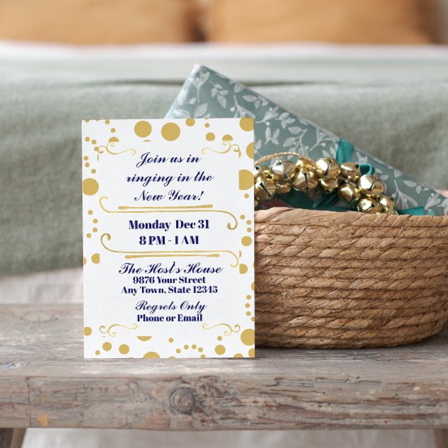 Invitation à la fête du Nouvel An (Créateur téléchargé)