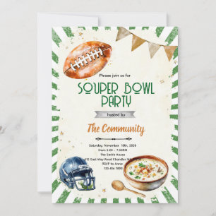 Invitation à la fête du SOUPer Bowl