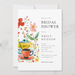 Invitation à la fête du thé floral