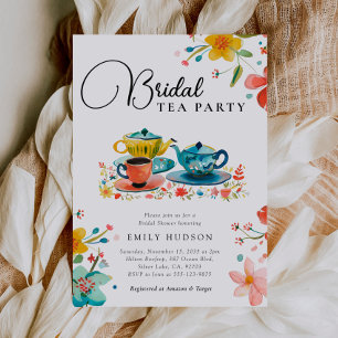 Invitation à la fête du thé floral