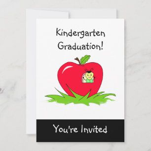 Invitation à la fin de la maternelle dans une bogu