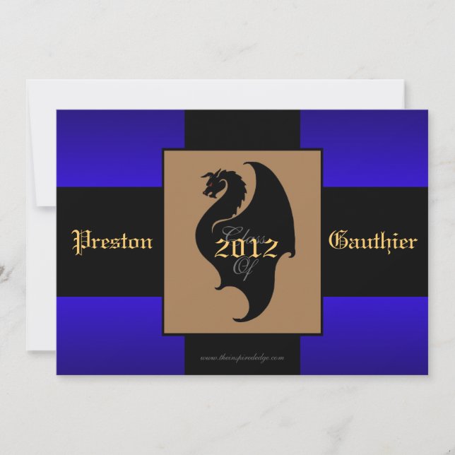 Invitation à la fin de l'année de la Crest du Drag (Devant)