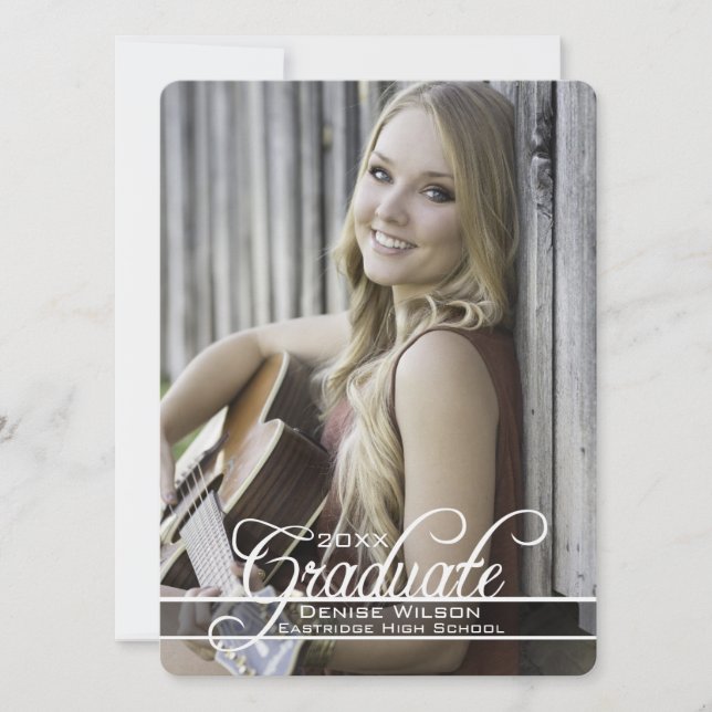 Invitation à la fin d'études (Devant)