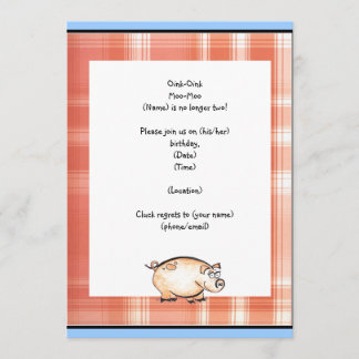 Invitation à la foire aux cochons