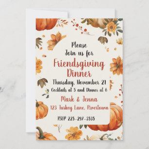 Invitation à la Friendsgiving