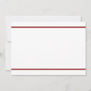 Invitation à la frontière rouge