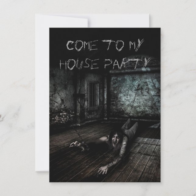 Invitation à la House Party (Devant)