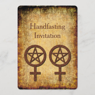 Invitation à la main lesbienne de Pentacles Rustiq