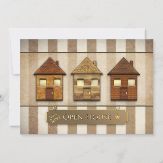 INVITATION À LA MAISON OUVERTE - Affaires ou Brown (Devant)