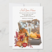 Invitation à la maison ouverte de photographie d'i
