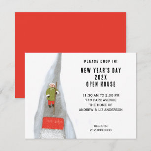 Invitation à la maison ouverte du Nouvel An