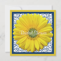 Invitation à la nuptiale de la Gerbera Daisy de la