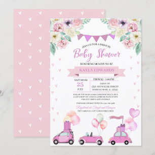 Invitation À La Parade Du Baby shower