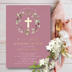 Invitation à la première communion
