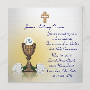 Invitation à la première communion