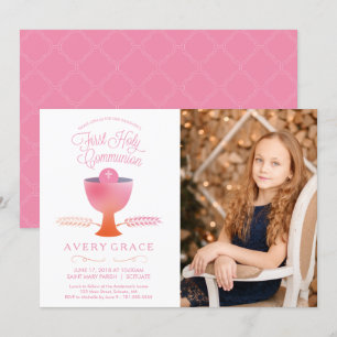 Invitation à la première communion - Invitation ph
