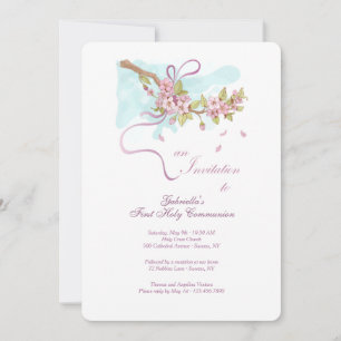 Invitation à la première communion sainte