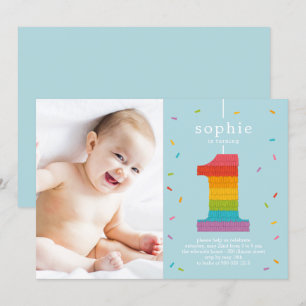 Invitation à la première fête d'anniversaire de Pi