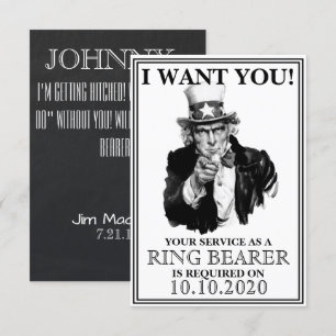 Invitation à la proposition du porteur d'anneau