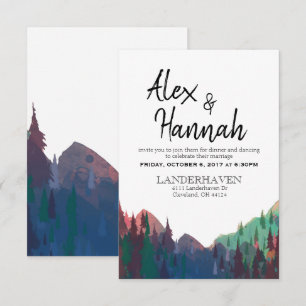 Invitation à la réception de mariage uniquement