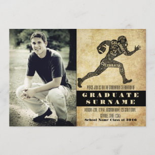 Invitation à la remise des diplômes de football