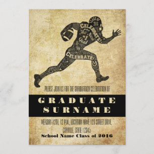 Invitation à la remise des diplômes de football