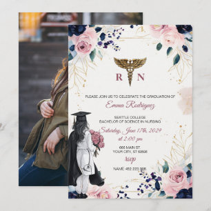 Invitation à la remise des diplômes d'infirmière a