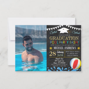 Invitation à la remise des diplômes du Pool Party