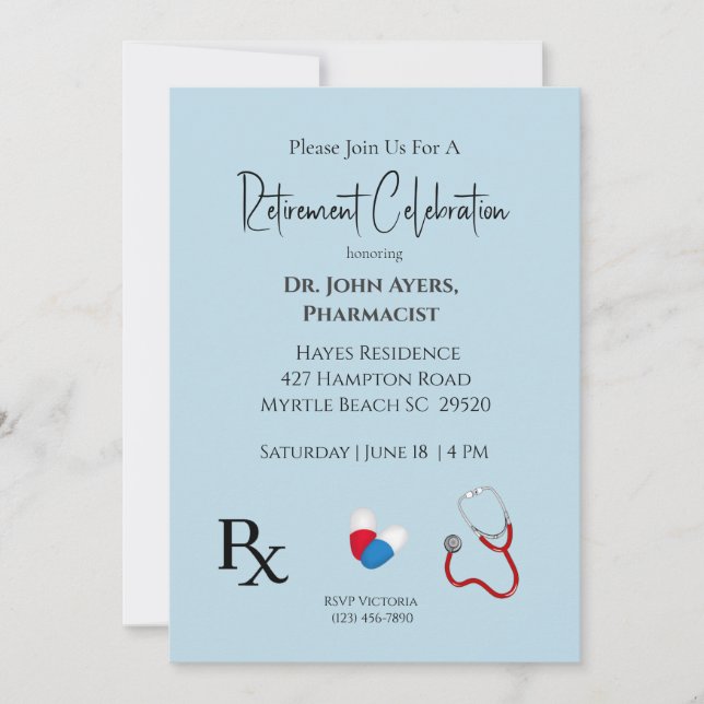 Invitation à la retraite (Devant)