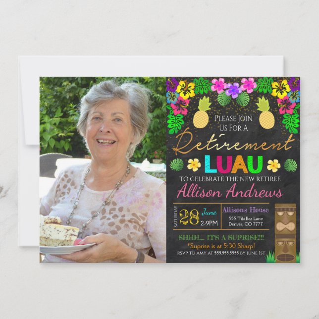 Invitation à la retraite de Luau (Devant)