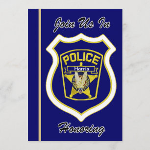 Invitation à la retraite du policier