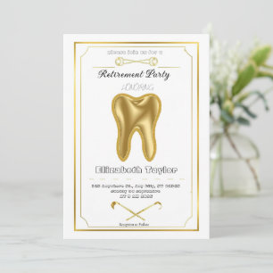 Invitation à la retraite d'un dentiste - Merci Den