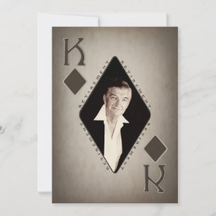 INVITATION À LA RETRAITE - INSERTION PHOTO - POKER