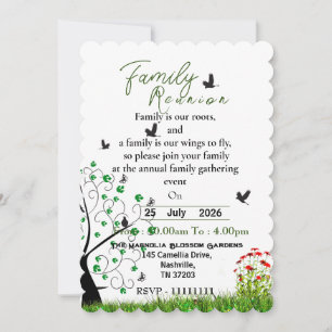 Invitation à la réunion de famille