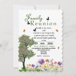 Invitation à la réunion de famille