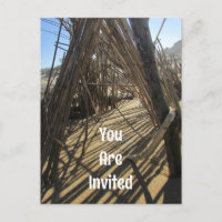 Invitation à la réunion de famille pour un voyage